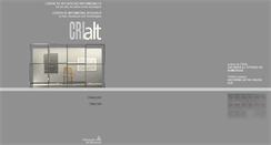 Desktop Screenshot of crialt-intermediality.org